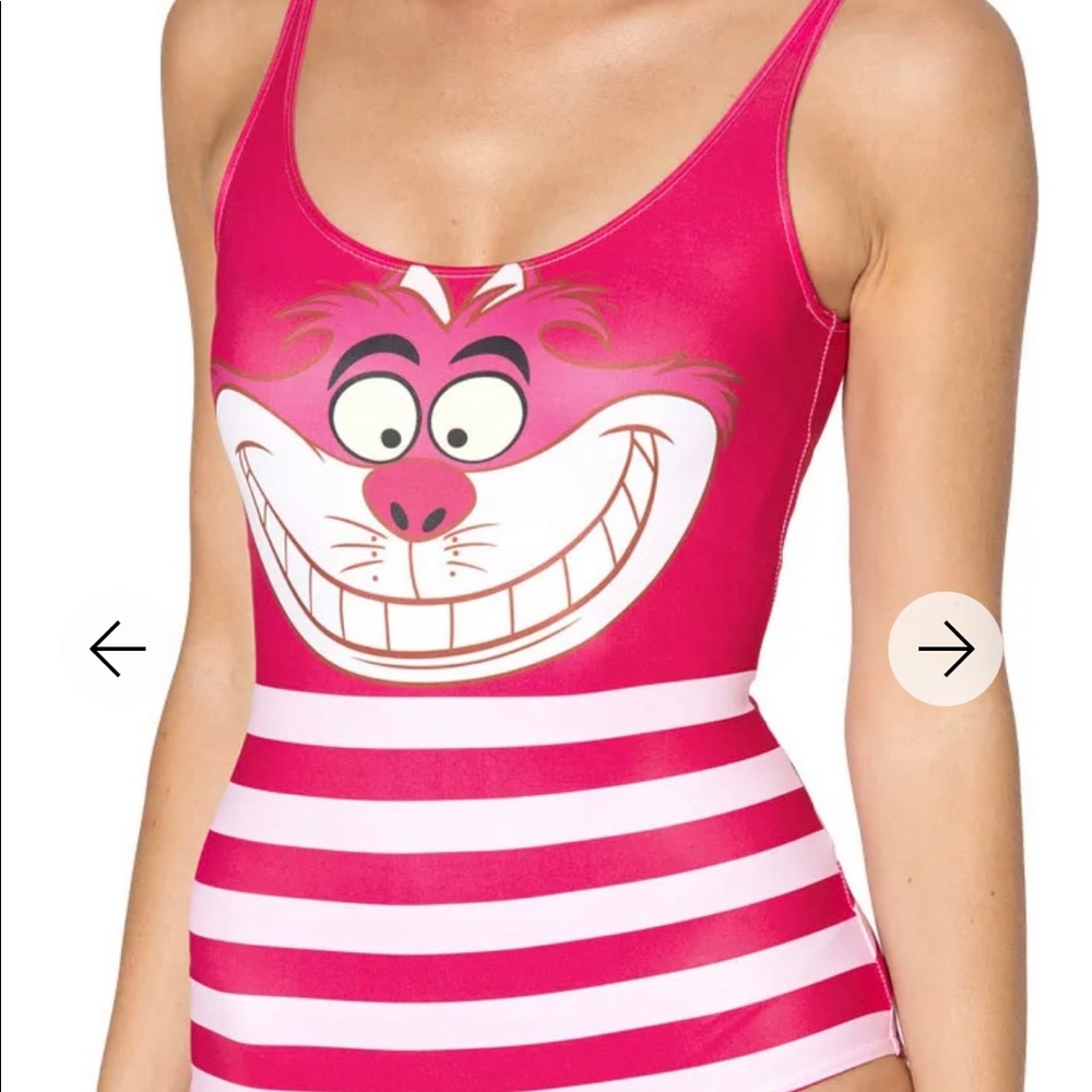 BM WE ARE ALL MAD HERE SWIMSUIT LONG TORSO